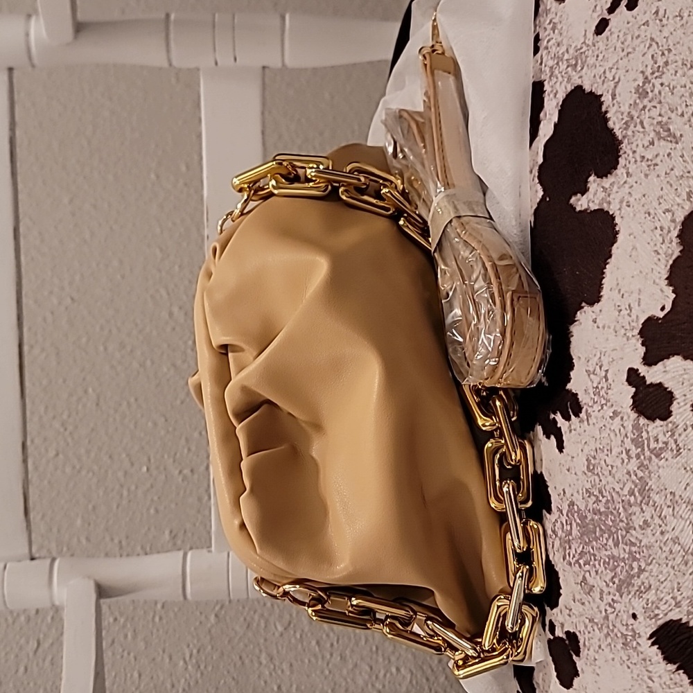Beige Hand Bag